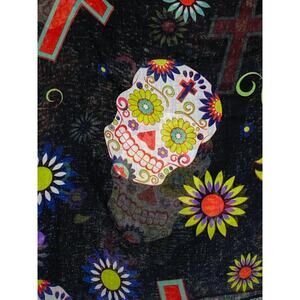 Sugar Skull Women's Circle Scarf